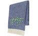 Indigo Italian Herringbone Throw