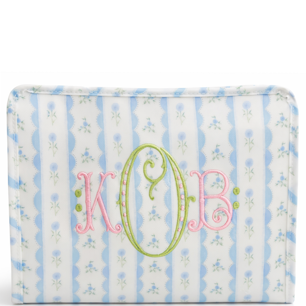 Blue Ribbon Coated Zip Pouch