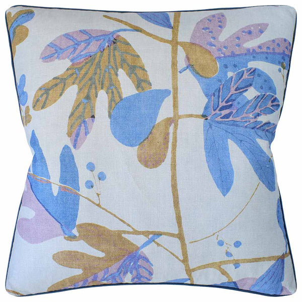 Matisse Leaf Lavender/Blue Pillow