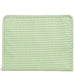 Gingham Leaf Coated Zip Pouch