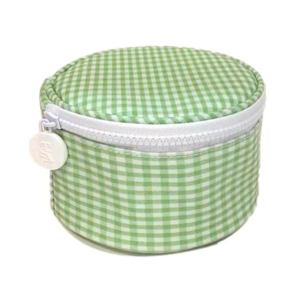Gingham Leaf Roundup Jewelry Case