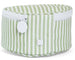 Pimlico Sage Stripe Roundup Jewelry Case