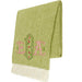 Lemongrass Italian Herringbone Throw