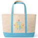 Blue Surf Boat Tote