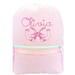 Seersucker Light Pink Medium Backpack