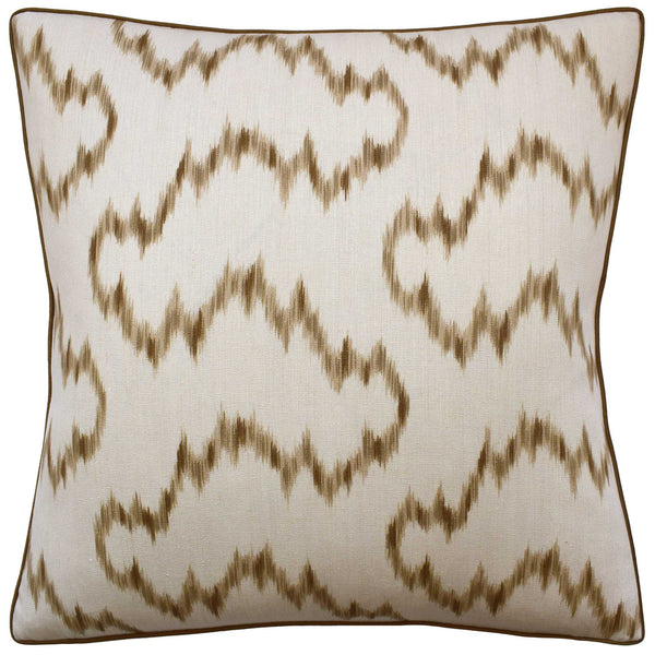 Mallorcan Ikat Camel Pillow