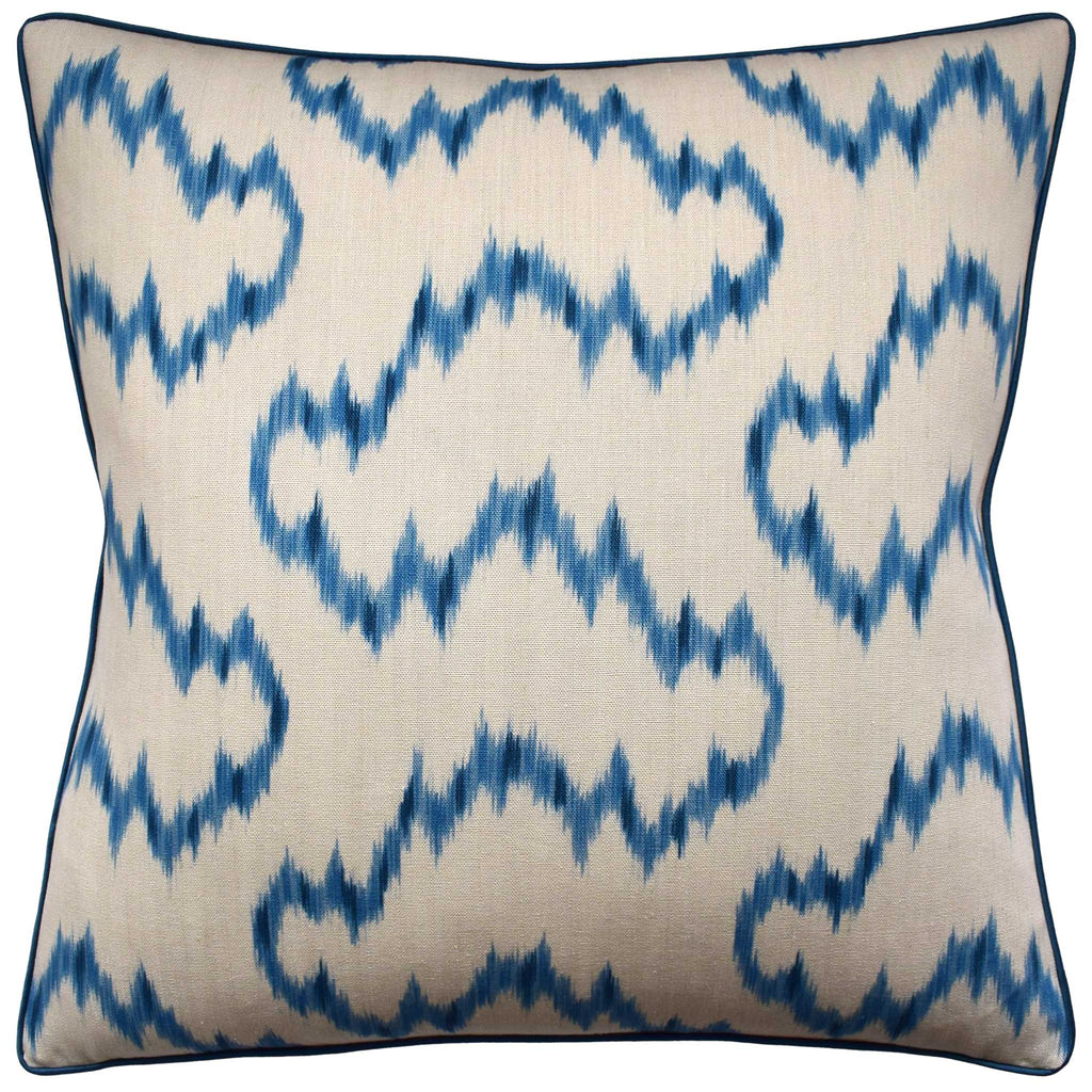 Mallorcan Ikat Delft Pillow
