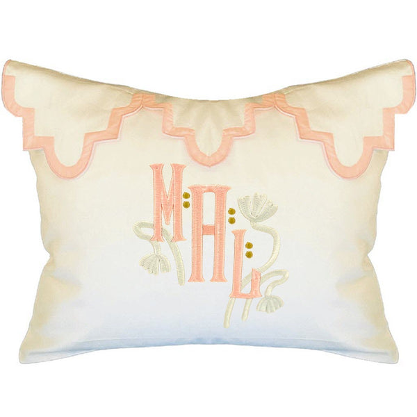 Pink Crocus Morocco Boudoir Pillow