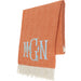 Mandarin Italian Herringbone Throw