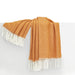 Mango Italian Herringbone Throw
