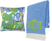 Albero Green/Blue Pillow