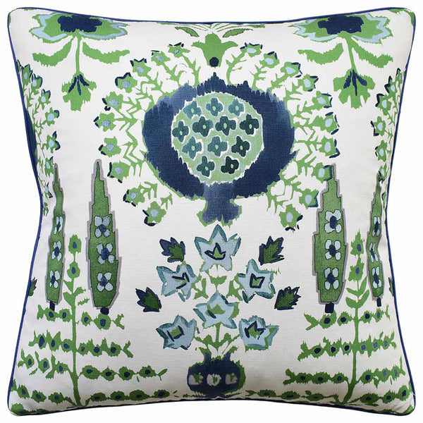 Mendoza Suzani Blue/Green Pillow