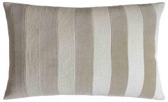 Parker Stripe Natural Pillow