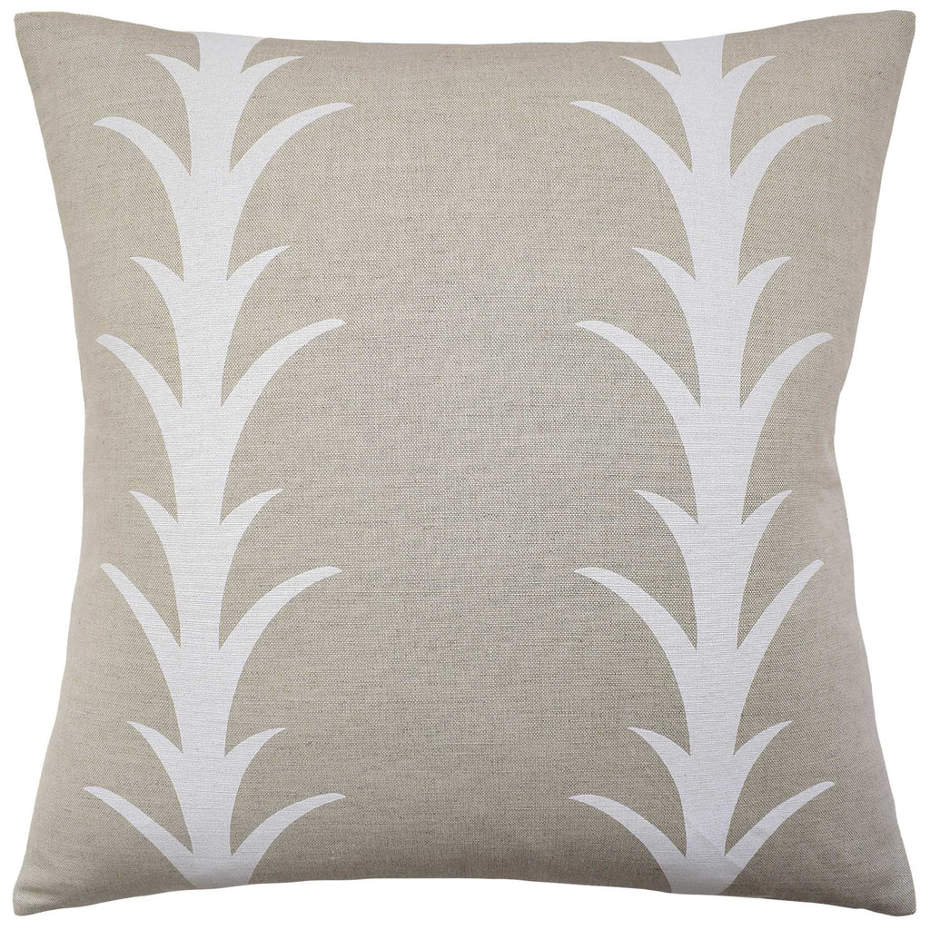 Acanthus Stripe Natural Pillow