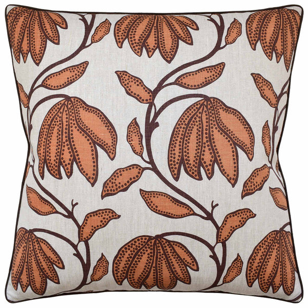 Desert Flower Ochre Pillow