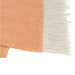 Papaya Italian Herringbone Throw