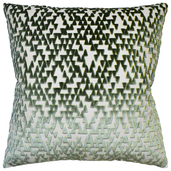 Points of View Peacock Pillow