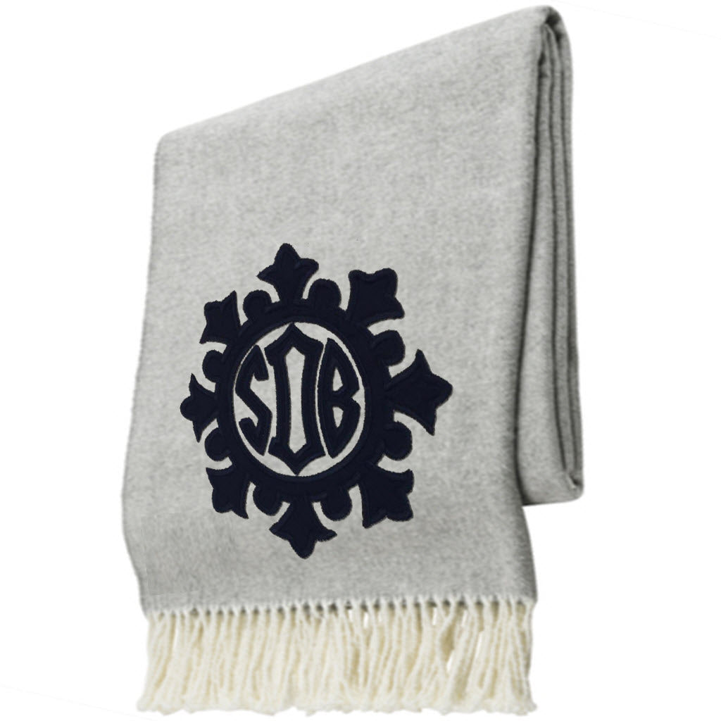 Pebble Italian Herringbone Throw
