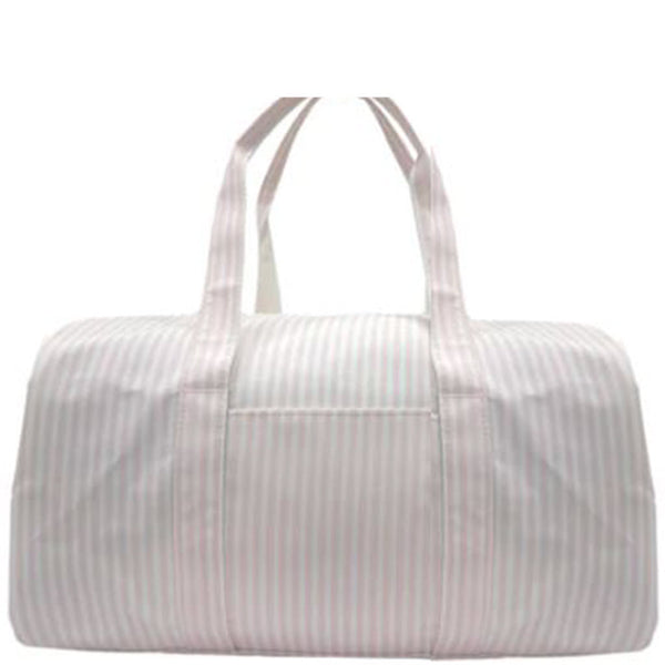 Pimlico Pink Stripe Duffel Bag