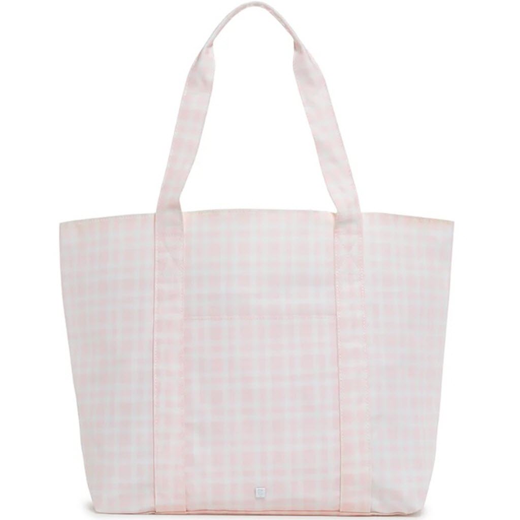 Jumbo Large Plaid Pink Tote