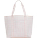 Jumbo Large Plaid Pink Tote