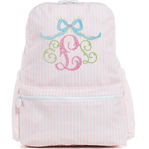 Pink Stripe Pimlico Backpack