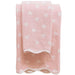 Weezie Tossed Pink Heart Towels