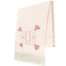 Pink Salt Italian Herringbone Throw