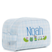 Stow It Blue Pimlico Plaid Dopp Kit