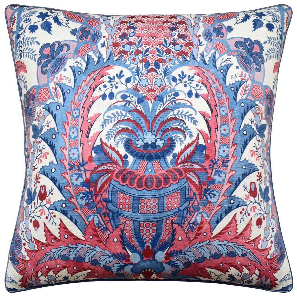Narbeth Red/Blue Pillow