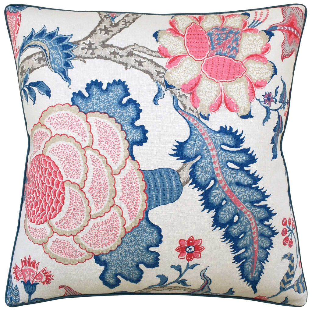 Arborvitae Rose/Delft Pillow