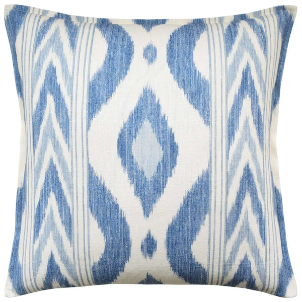Vero Ikat Sapphire Pillow