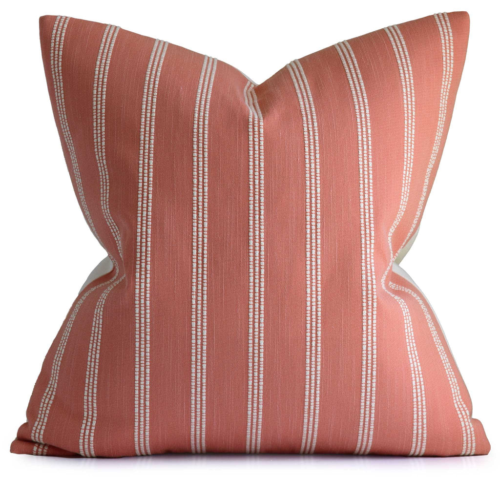 Seaside Stripe Mimosa Pillow