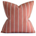 Seaside Stripe Mimosa Pillow
