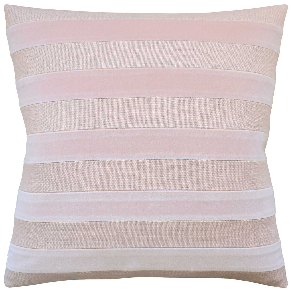 Parker Stripe Shell Pink Pillow