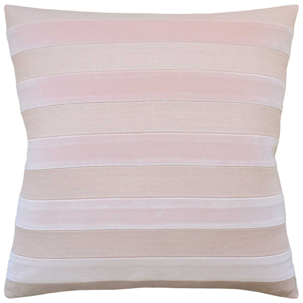 Parker Stripe Shell Pink Pillow