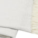 Silver Italian Herringbone Throw