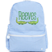Sky Gingham Backpack