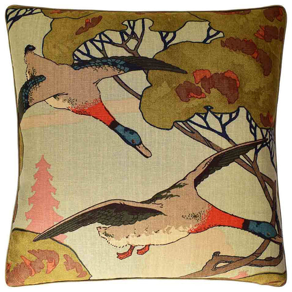 Flying Ducks Sky Pillow