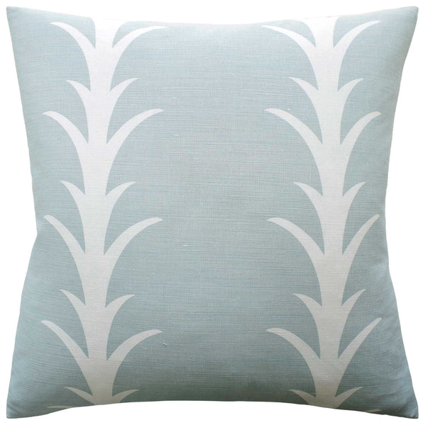 Acanthus Stripe Sky Pillow