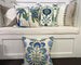 Tybee Tree Green/Blue Pillow