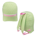 Small Sweet Pea Seersucker Backpack