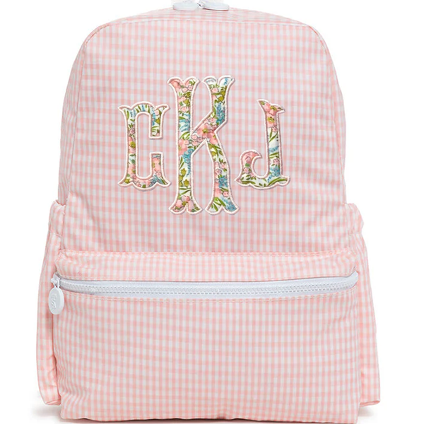 Taffy Pink Gingham Backpack