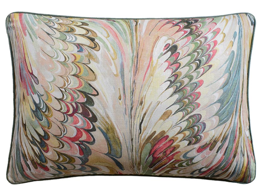 Taplow Juniper/Petal Pillow