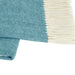 Teal Italian Herringbone Throw