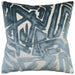 Depiction Teal Pillow