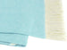 Turquoise Italian Herringbone Throw