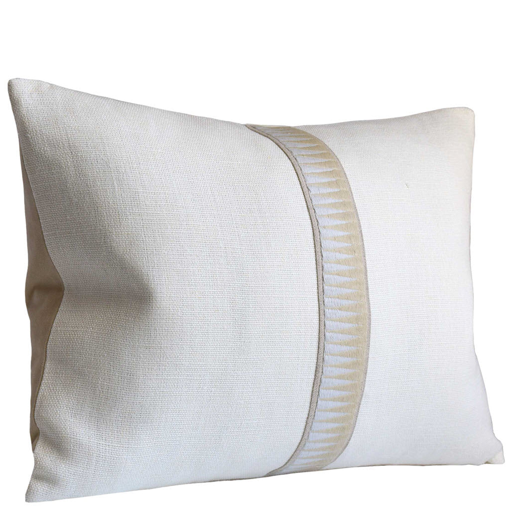 Giorgio Linen Bravado Vanilla Cream Pillow
