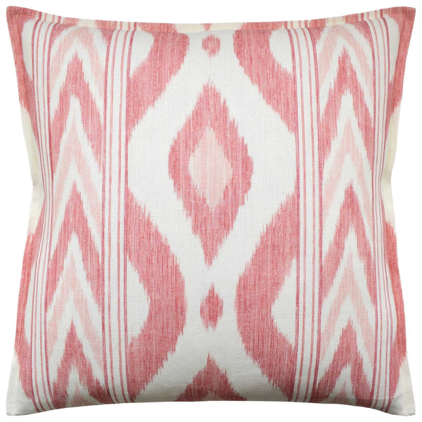 Vero Ikat Vermilion Pillow