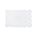 Kassatex Scallop Powder White/Powder Blue Towels